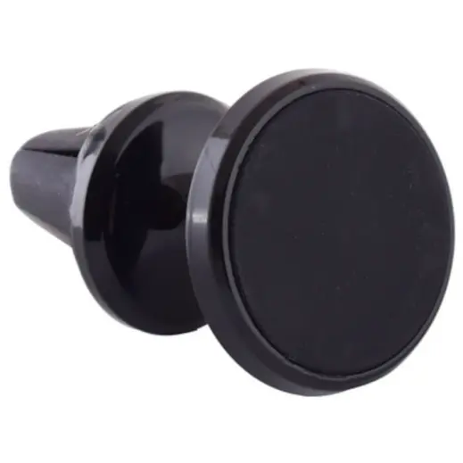 Magnetic Vent Mount Cellphone Holder Black Front